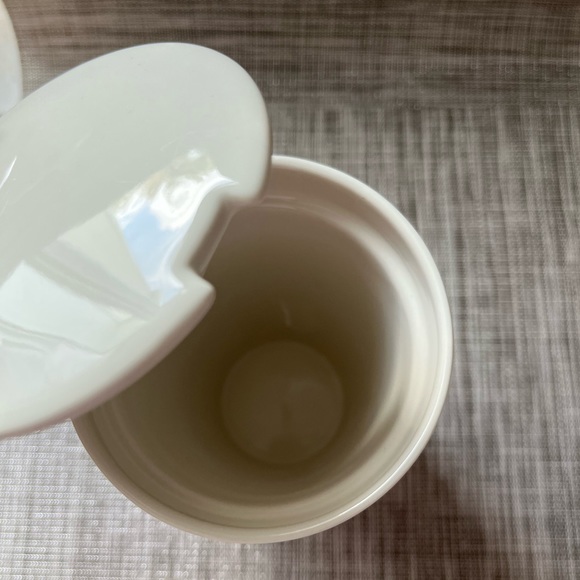 Tea Forte Cherry Blossom Flowers Tall Ceramic Tea Cup Mug With Lid No Infuser - Picture 8 of 10